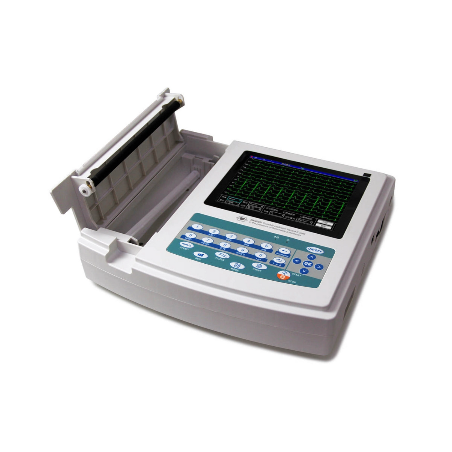 Electrocardiógrafo Digital 12 Derivaciones y 12 Canales CONTEC ECG1200G