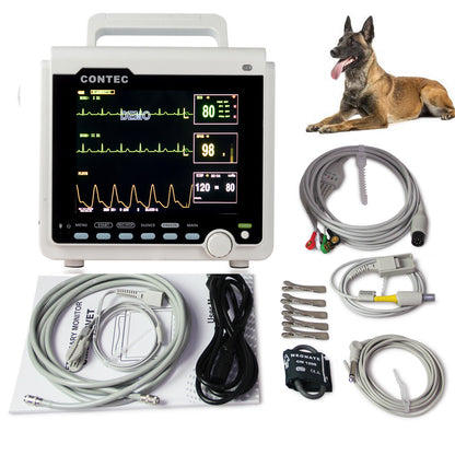 Monitor de Signos Vitales 8'' Veterinario CONTEC CMS6000VET